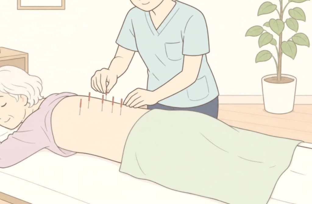 訪問鍼灸のイラスト